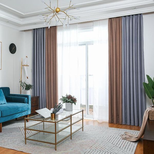 curtain & drapes simple modern blackout curtains for living room linen bedroom color luxury stitching thick window
curtain & drapes simple modern blackout curtains for living room linen bedroom color luxury stitching thick window