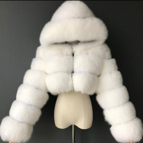 women's fur & faux plus size coat for woman 2021 winter style european fashion hooded cropped jacket short coats, Black
women's fur & faux plus size coat for woman 2021 winter style european fashion hooded cropped jacket short coats, Black