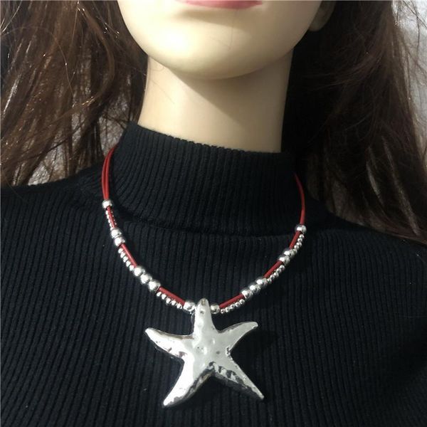 chains anslow trendy jewelry creative large starfish pendant charms statement necklace for women girls birthday gift sale low0007an1, Silver
chains anslow trendy jewelry creative large starfish pendant charms statement necklace for women girls birthday gift sale low0007an1, Silver