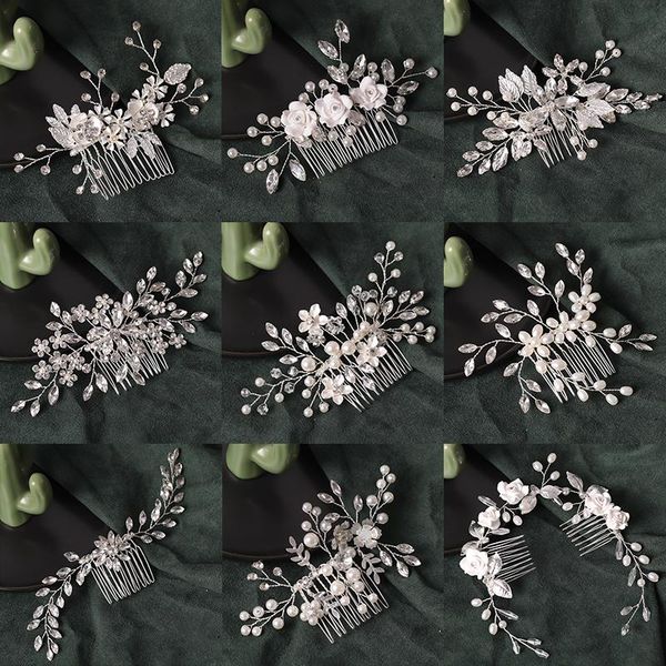 hair clips & barrettes fashion silver color design tiaras wedding combs crystal pearls handmade flowers headpiece women headband jewelry, Golden;silver
hair clips & barrettes fashion silver color design tiaras wedding combs crystal pearls handmade flowers headpiece women headband jewelry, Golden;silver