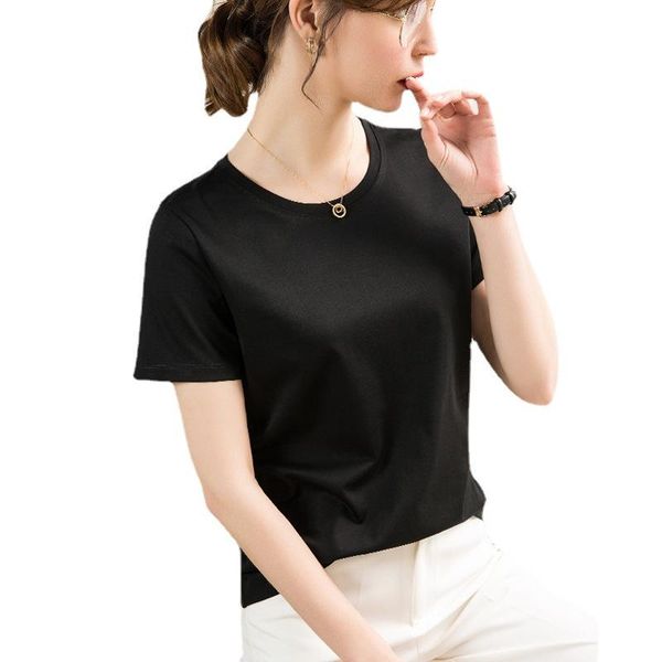 women tshirt mercerized cotton female white korean style skinny t-shirts short sleeve aesthetic clothes clothing women's t-shirt
women tshirt mercerized cotton female white korean style skinny t-shirts short sleeve aesthetic clothes clothing women's t-shirt