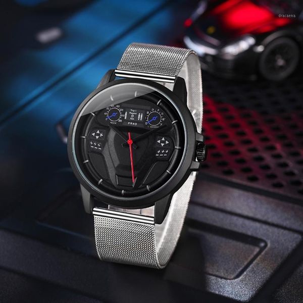 reloj hombre direction disc cab watch men business large dial watches stainless steel mesh belt quartz relogio masculino wristwatches, Slivery;brown
reloj hombre direction disc cab watch men business large dial watches stainless steel mesh belt quartz relogio masculino wristwatches, Slivery;brown