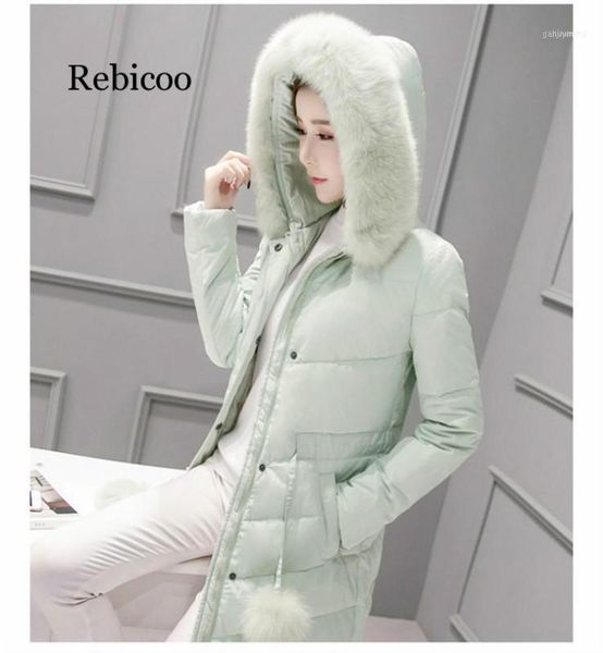winter jacket women parkas for coat fashion female down with a hood large faux fur collar autumn outwear ladies1, Black
winter jacket women parkas for coat fashion female down with a hood large faux fur collar autumn outwear ladies1, Black