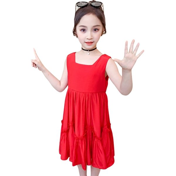 kids dresses for girls solid color party teenage kid summer clothes 6 8 10 12 14 210528, Red;yellow
kids dresses for girls solid color party teenage kid summer clothes 6 8 10 12 14 210528, Red;yellow