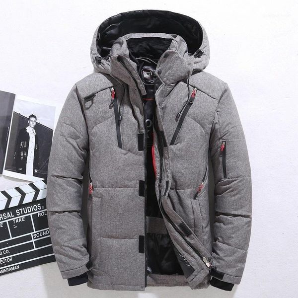 men's down & parkas brand jacket for male winter men white duck hooded outdoor multi pockets thick warm padded snow coat, Black
men's down & parkas brand jacket for male winter men white duck hooded outdoor multi pockets thick warm padded snow coat, Black