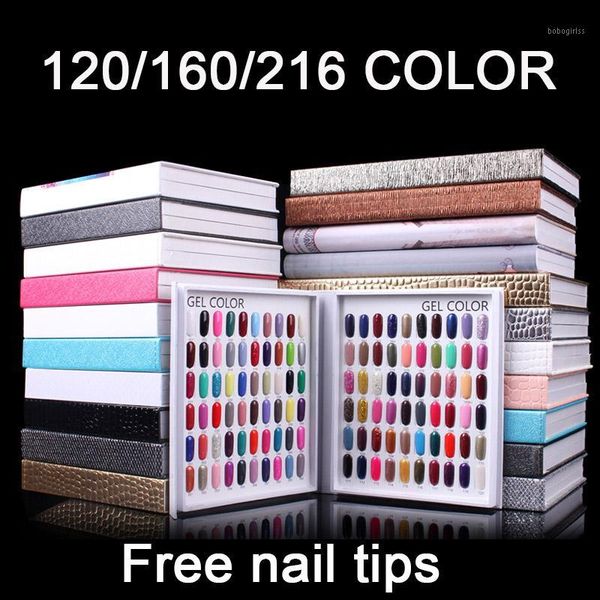 120/160 color false nail tips display art book showing shelf gel polish card chart painting dedicated1, Red;gold
120/160 color false nail tips display art book showing shelf gel polish card chart painting dedicated1, Red;gold