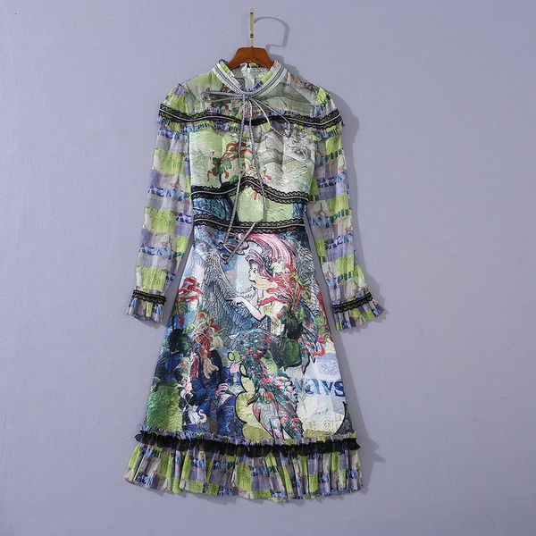 dresses european and american women's clothing winter style long - sleeved bow collar vintage oil print fashion dress 99qk, Black;gray
dresses european and american women's clothing winter style long - sleeved bow collar vintage oil print fashion dress 99qk, Black;gray