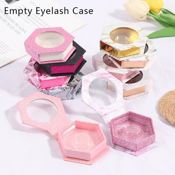 false eyelashes 1pc multi-color hexagon eyelash packaging lash box empty case holder organizer
false eyelashes 1pc multi-color hexagon eyelash packaging lash box empty case holder organizer