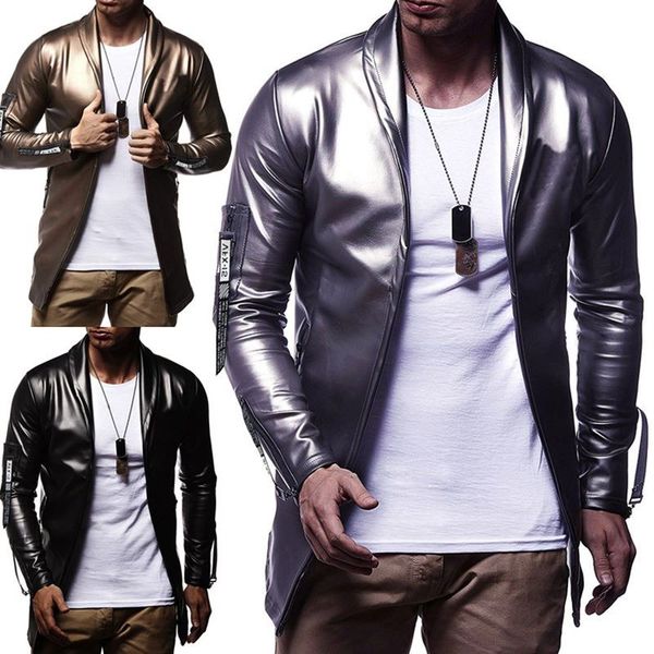 new jackets men's fashion casual slim large size elastic pu leather zipper motorcycle jackets dropshipping coat, Black;brown
new jackets men's fashion casual slim large size elastic pu leather zipper motorcycle jackets dropshipping coat, Black;brown