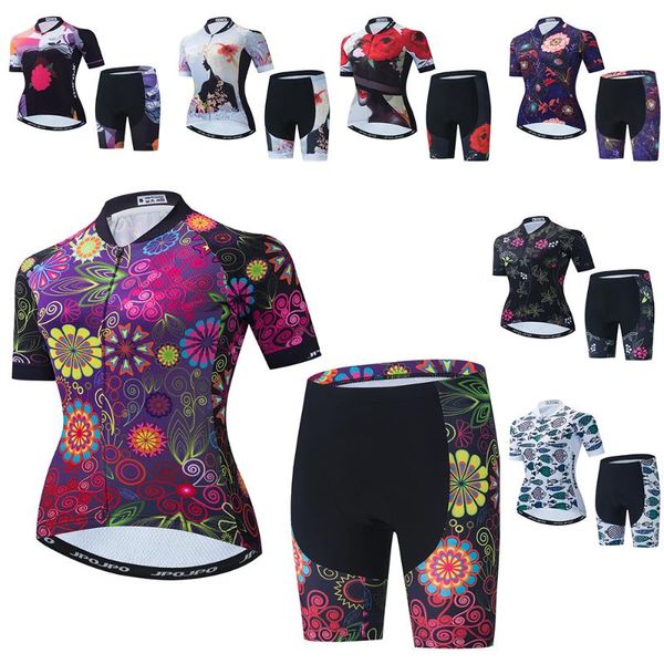 racing sets women short sleeve cycling clothing jersey set 2021 maillot ropa ciclismo road bike shorts clothes femal fashion skinsuit, Black;blue
racing sets women short sleeve cycling clothing jersey set 2021 maillot ropa ciclismo road bike shorts clothes femal fashion skinsuit, Black;blue