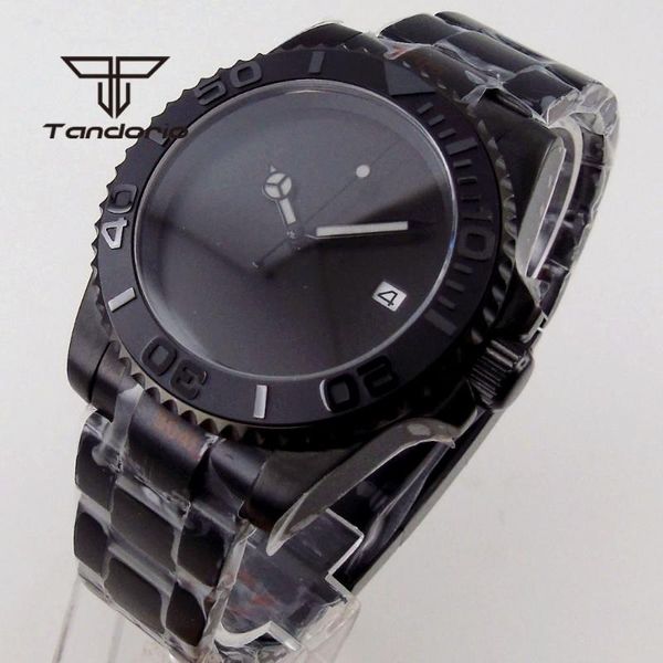 wristwatches 40mm automatic men's watch black pvd case sapphire glass pt5000 nh35 miyota8215 mingzhu2813 auto date luminous oyster brac, Slivery;brown
wristwatches 40mm automatic men's watch black pvd case sapphire glass pt5000 nh35 miyota8215 mingzhu2813 auto date luminous oyster brac, Slivery;brown