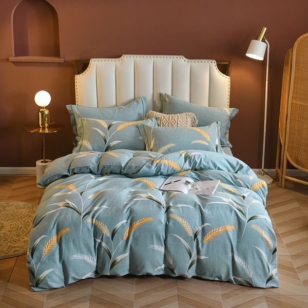 autumn winter 2021 all thickened and ground four piece set of pure cotton warm bed sheet quilt cover bedding
autumn winter 2021 all thickened and ground four piece set of pure cotton warm bed sheet quilt cover bedding