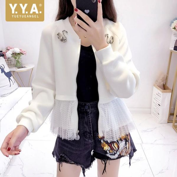 women's jackets sweet long sleeve short coat women loose lace vintage autumn tassel jacket fashion diamonds zip outerwear white/black, Black;brown
women's jackets sweet long sleeve short coat women loose lace vintage autumn tassel jacket fashion diamonds zip outerwear white/black, Black;brown