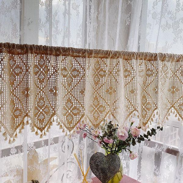 curtain & drapes tassel decorative crochet short for kitchen hollow half sheer cabinet door cupboard head american country jd1138
curtain & drapes tassel decorative crochet short for kitchen hollow half sheer cabinet door cupboard head american country jd1138