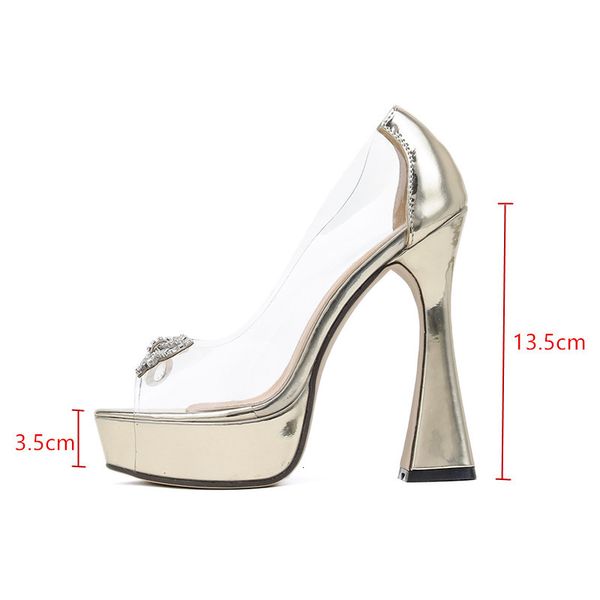 dress shoes 13cm ultra high heels women sandals rhinestones bowknot transparent summer lady platform wedge peep toe gladiator sandals j3vt, Black
dress shoes 13cm ultra high heels women sandals rhinestones bowknot transparent summer lady platform wedge peep toe gladiator sandals j3vt, Black