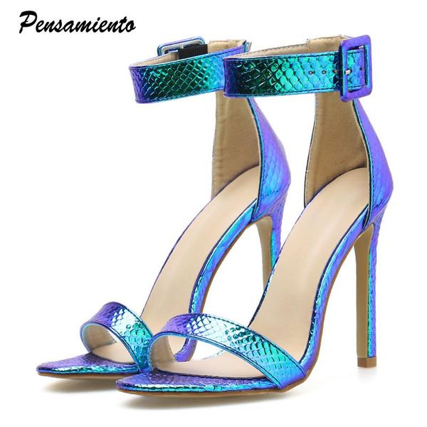 summer glitter gradient color women sandals elegant thin heeled ankle strap buckle gladiator high heels party club shoes, Black
summer glitter gradient color women sandals elegant thin heeled ankle strap buckle gladiator high heels party club shoes, Black
