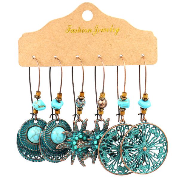 kimter vintage ethnic bronze dangle earrings set for women bohemian flower tassel geometric hollow pendant water drop earring c344fz, Silver
kimter vintage ethnic bronze dangle earrings set for women bohemian flower tassel geometric hollow pendant water drop earring c344fz, Silver