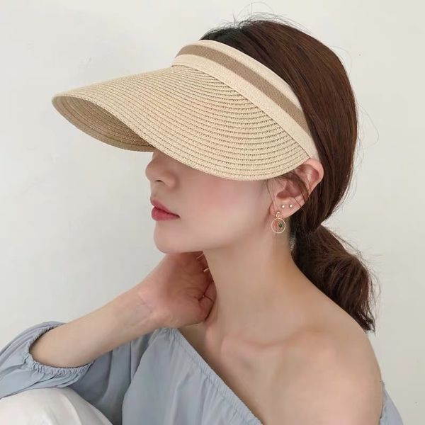 hair hoop adjustable female xia han chao wind out riding overhead sun protection hat, Blue;gray
hair hoop adjustable female xia han chao wind out riding overhead sun protection hat, Blue;gray