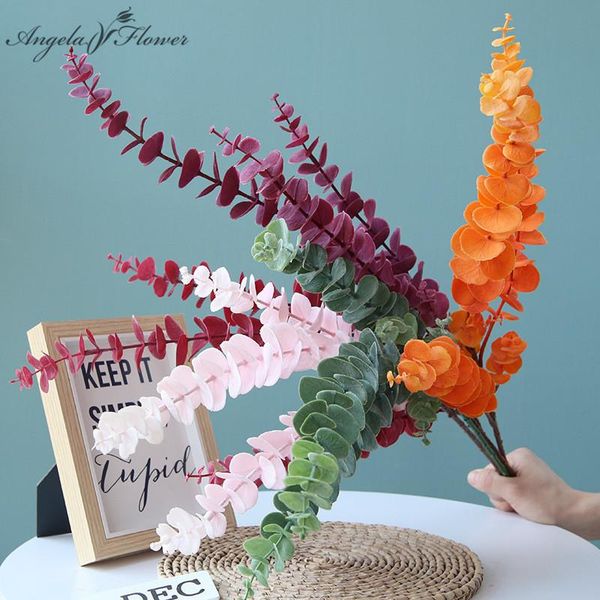 decorative flowers & wreaths 76cm eucalyptus artificial green plants plastic latex money leaf wedding flower arrangement decor home table ch
decorative flowers & wreaths 76cm eucalyptus artificial green plants plastic latex money leaf wedding flower arrangement decor home table ch