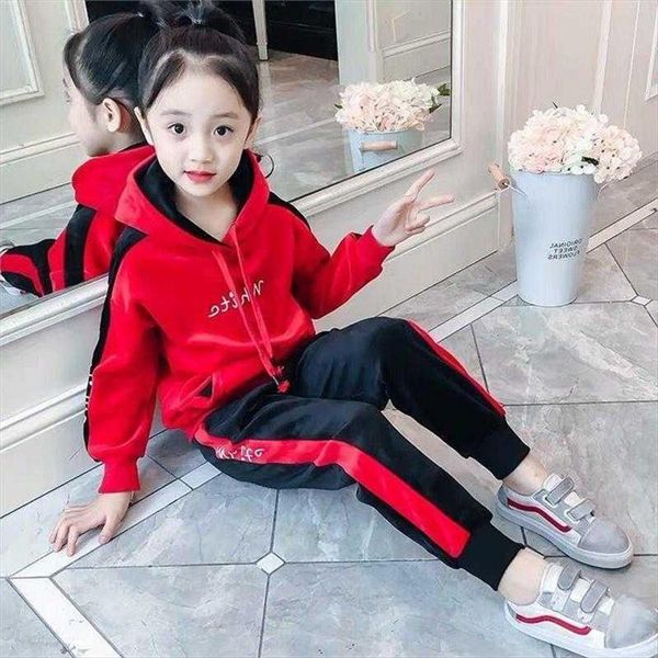 spring autumn kids girls clothing set childrens fall hooded sweatshirt pants tracksuit teen baby sportswear outerwear, White
spring autumn kids girls clothing set childrens fall hooded sweatshirt pants tracksuit teen baby sportswear outerwear, White
