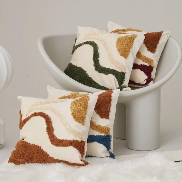pillow case velvet cushion cover soft abstract art decor 45x45cm tufted home decoration for sofa chair bed living room
pillow case velvet cushion cover soft abstract art decor 45x45cm tufted home decoration for sofa chair bed living room