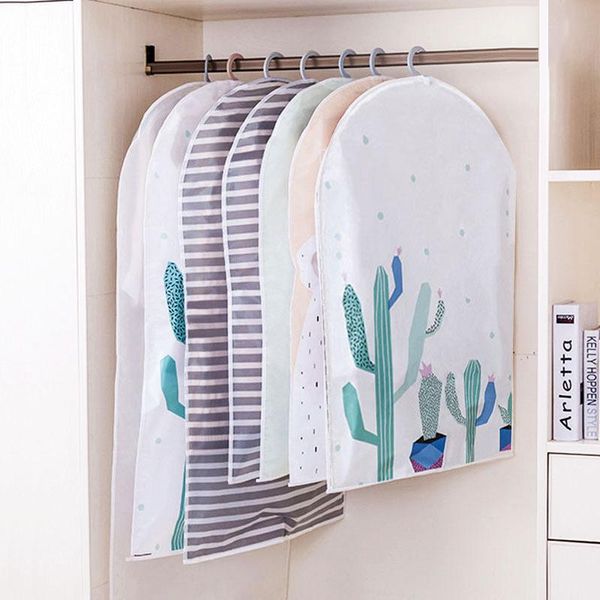 clothing & wardrobe storage 6pcs/set peva clothes dust cover coat organizer fresh printed protector bag wearproof suit hanging bags
clothing & wardrobe storage 6pcs/set peva clothes dust cover coat organizer fresh printed protector bag wearproof suit hanging bags