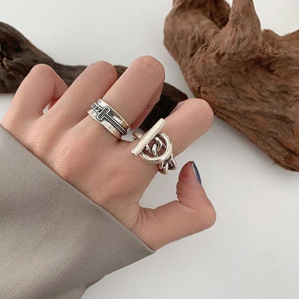 cluster rings vintage twist woven ring hip-hop punk rock for women geometric index finger personality jewelry accessories gifts, Golden;silver
cluster rings vintage twist woven ring hip-hop punk rock for women geometric index finger personality jewelry accessories gifts, Golden;silver