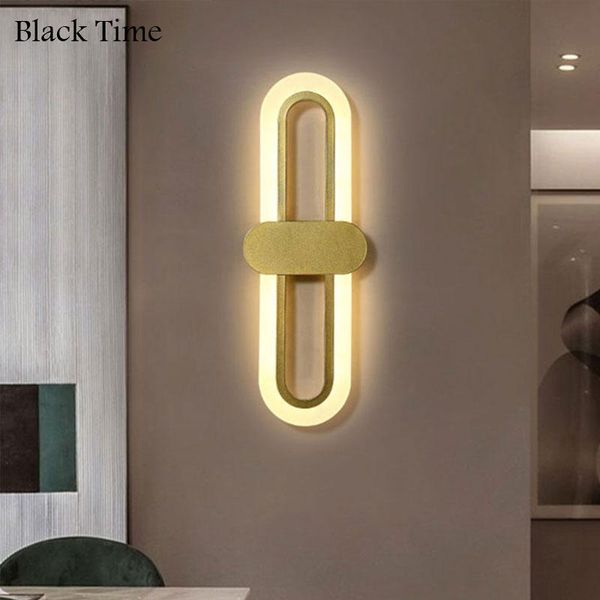 modern minimalist led wall lamp bedroom living dining room bedside lights black white aisle corridor decoration
modern minimalist led wall lamp bedroom living dining room bedside lights black white aisle corridor decoration