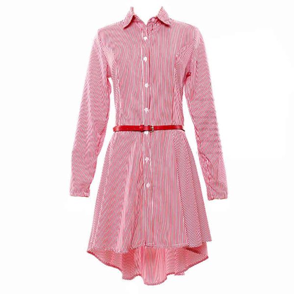 paris girl spring autumn shirt dress women turn-down collar long sleeves casual striped button belt dresses mini vestidos s-xl 210524, Black;gray
paris girl spring autumn shirt dress women turn-down collar long sleeves casual striped button belt dresses mini vestidos s-xl 210524, Black;gray