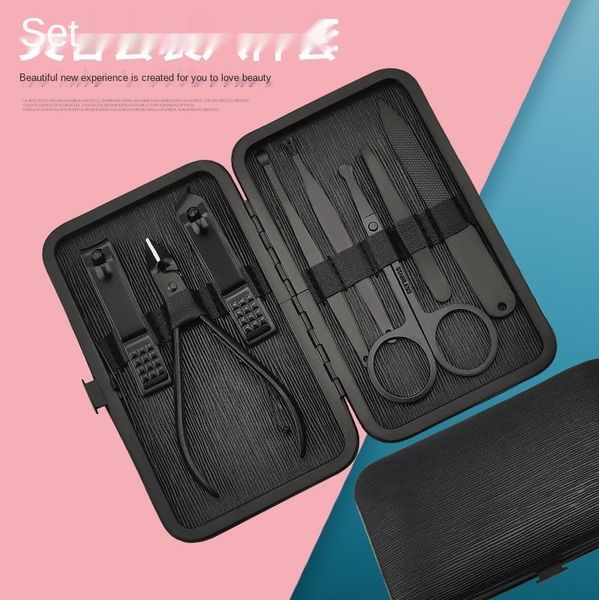 nail art kits stainless steel beauty clippers set, clippers, 9-piece repair tools can be customized toenail scissors
nail art kits stainless steel beauty clippers set, clippers, 9-piece repair tools can be customized toenail scissors
