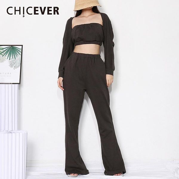women's two piece pants chicever minimalist casual set for women square collar slim short high waist female sets fashion fall, White
women's two piece pants chicever minimalist casual set for women square collar slim short high waist female sets fashion fall, White