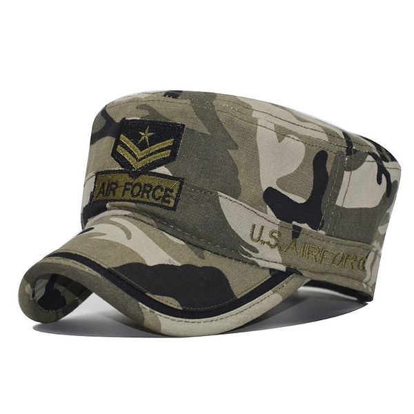men's women's classic men military caps adjustable army camouflage sun hats outdoor sports camping style chapeu wide brim, Blue;gray
men's women's classic men military caps adjustable army camouflage sun hats outdoor sports camping style chapeu wide brim, Blue;gray
