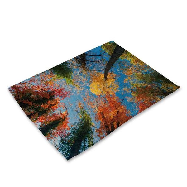 table runner scenery kitchen placemat dining mats landscape cotton linen pad bowl cup mat home decor 42*32cm
table runner scenery kitchen placemat dining mats landscape cotton linen pad bowl cup mat home decor 42*32cm