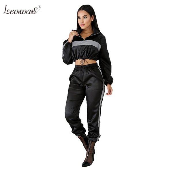 women's tracksuits fluorescence casual 2 piece set women tracksuit long sleeve crop and pant sport suit jogger sweatpants sweat suits, Gray
women's tracksuits fluorescence casual 2 piece set women tracksuit long sleeve crop and pant sport suit jogger sweatpants sweat suits, Gray