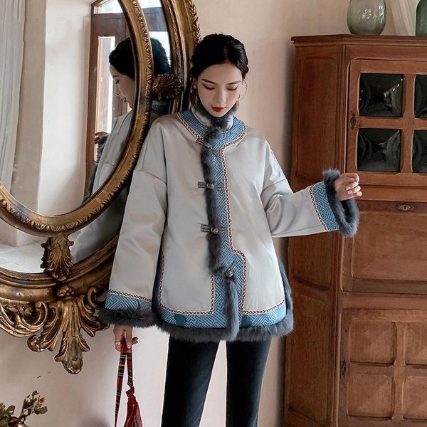 women chinese style hanfu coat fashion oriental clothing winter qipao traditional retro tang suit elegant cheongsam jackets ethnic, Red
women chinese style hanfu coat fashion oriental clothing winter qipao traditional retro tang suit elegant cheongsam jackets ethnic, Red