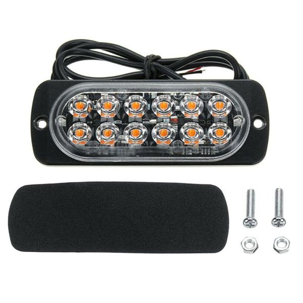 car headlights dc12v 2* amber 36w 12 led orange truck motorcycle emergency beacon warning hazard flash underbody turn light bar
car headlights dc12v 2* amber 36w 12 led orange truck motorcycle emergency beacon warning hazard flash underbody turn light bar