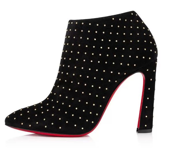 winter fashion brands women's red bottoms eleonor ankle boots lady booties high heels lady booty party wedding dress eu35-43 with box, Black
winter fashion brands women's red bottoms eleonor ankle boots lady booties high heels lady booty party wedding dress eu35-43 with box, Black