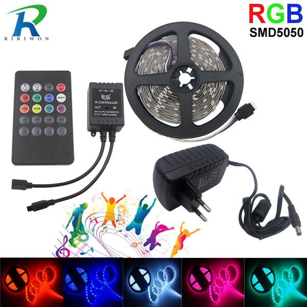 5m waterproof led rgb strip light smd 20key music controller power adapter fita ribbon lamp set strips
5m waterproof led rgb strip light smd 20key music controller power adapter fita ribbon lamp set strips