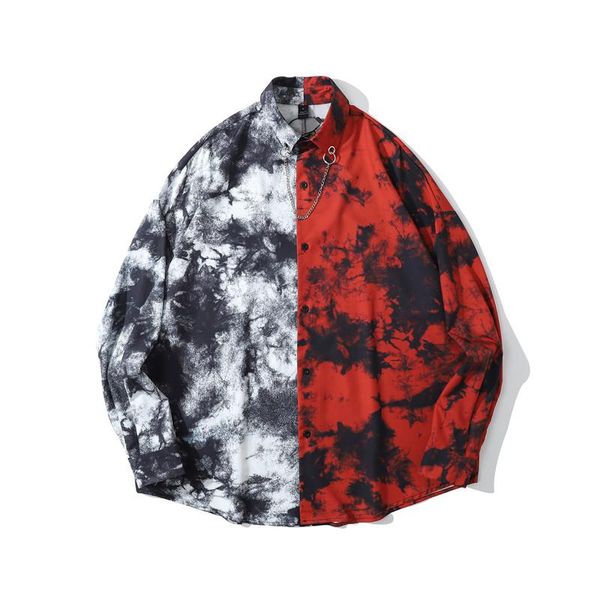 men's casual shirts men patchwork colored shirt fashion korea streetwear hip hop harajuku long sleeve oversized chemise -xl, White;black
men's casual shirts men patchwork colored shirt fashion korea streetwear hip hop harajuku long sleeve oversized chemise -xl, White;black