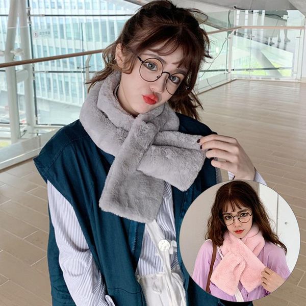 scarves women winter thicken plush faux fur scarf solid candy color collar shawl neck warmer shrugs knitted neckerchief long wrap, Blue;gray
scarves women winter thicken plush faux fur scarf solid candy color collar shawl neck warmer shrugs knitted neckerchief long wrap, Blue;gray