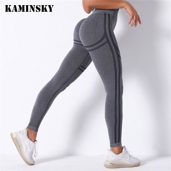 kaminsky stretchy gym skinny seamless leggings tummy control fitness pants high waist sport gym leggings running pants women, Black
kaminsky stretchy gym skinny seamless leggings tummy control fitness pants high waist sport gym leggings running pants women, Black
