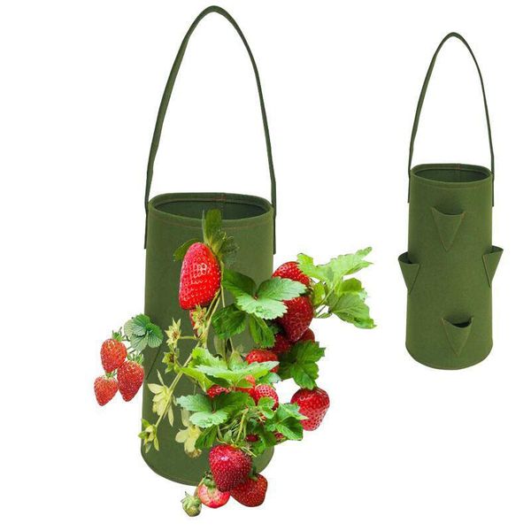 gallon strawberry planting growing bag garden planter grow plant potato tomato flower bags planters & pots
gallon strawberry planting growing bag garden planter grow plant potato tomato flower bags planters & pots