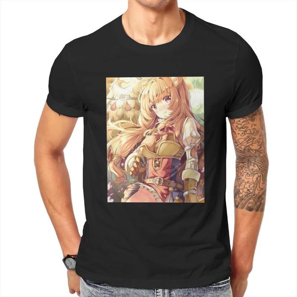 men's t-shirts men armored raphtalia rise of the shields anime naofumis heroes novelty tees, White;black
men's t-shirts men armored raphtalia rise of the shields anime naofumis heroes novelty tees, White;black