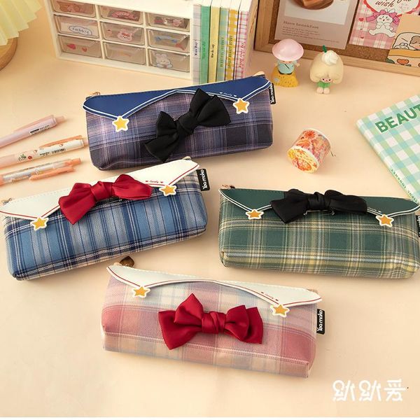 cosmetic bags & cases jk plaid pencil women japanese bow large capacity school pen case supplies pencils bag cute pouch stationery wy98
cosmetic bags & cases jk plaid pencil women japanese bow large capacity school pen case supplies pencils bag cute pouch stationery wy98
