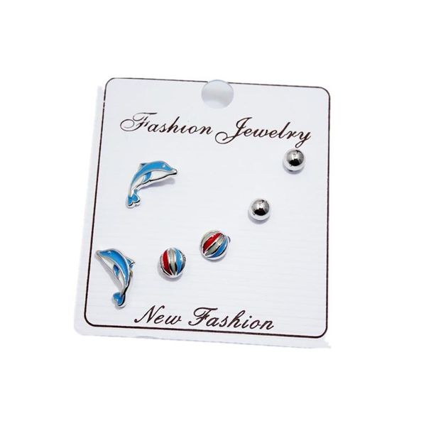 stud trendy 925 silver needle earrings for women girls fashion cute animal dolphin balloon earring set wedding jewelry, Golden;silver
stud trendy 925 silver needle earrings for women girls fashion cute animal dolphin balloon earring set wedding jewelry, Golden;silver