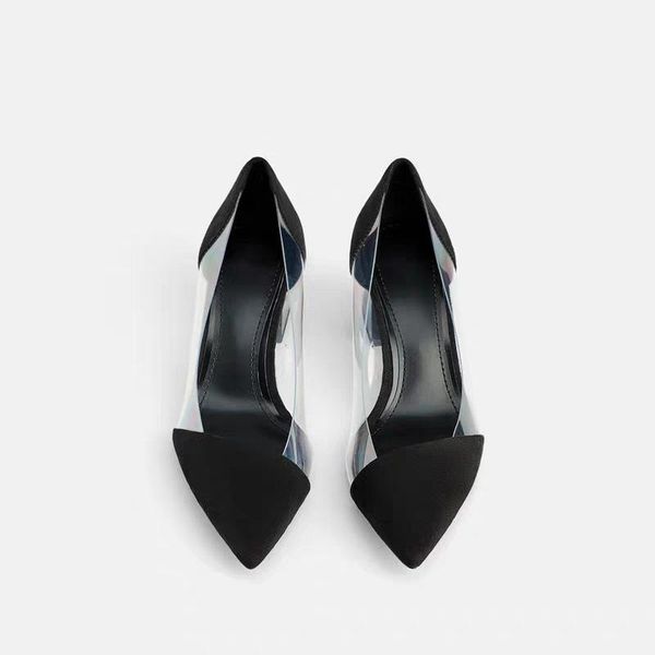 dress shoes womens shallow mouth transparent stitching pointed high heels black comfortable thic high-heeled
dress shoes womens shallow mouth transparent stitching pointed high heels black comfortable thic high-heeled