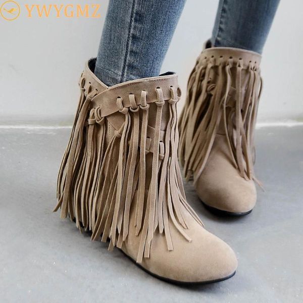 boots women's fringe ladies tassel suede style long winter embroidered fall fashion mujer, Black
boots women's fringe ladies tassel suede style long winter embroidered fall fashion mujer, Black