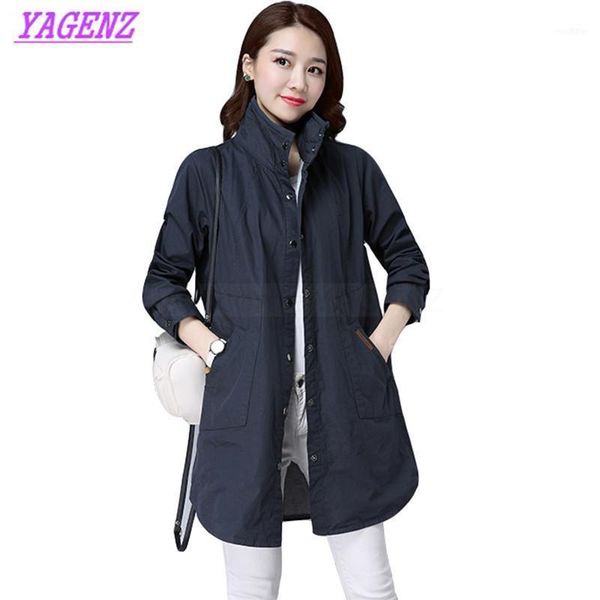 spring autumn windbreaker coat women korean long trench young loose fashion navy blue overcoat b2861, Tan;black
spring autumn windbreaker coat women korean long trench young loose fashion navy blue overcoat b2861, Tan;black