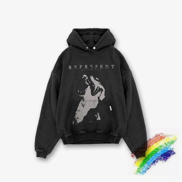 men's hoodies & sweatshirts vintage represent hooded men women 1:1 nice washed heavy fabric mountain wolf printing hoodie pullo, Black
men's hoodies & sweatshirts vintage represent hooded men women 1:1 nice washed heavy fabric mountain wolf printing hoodie pullo, Black