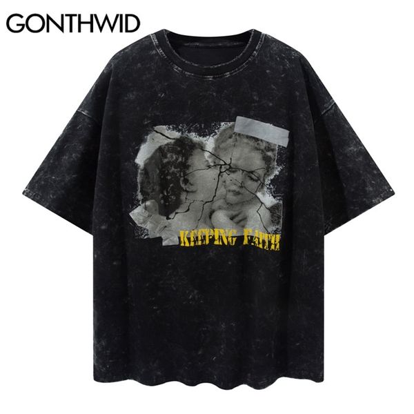 tees shirts harajuku distressed angel print tshirts streetwear hip hop fashion casual loose summer cotton t-shirt 210602, White;black
tees shirts harajuku distressed angel print tshirts streetwear hip hop fashion casual loose summer cotton t-shirt 210602, White;black